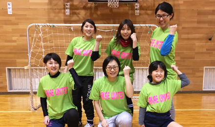 ママさん中心で結成された『SAKAE UNITED』