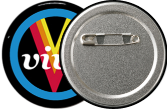 安全ピン缶バッジ